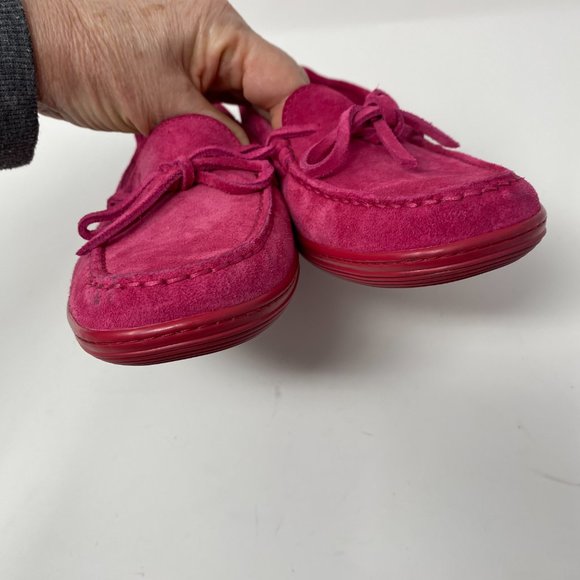 tod's suede slip on loafers moccasins - Picture 9 of 9